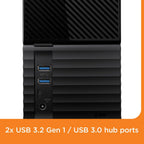 Western Digital WD 44TB My Book Duo Desktop RAID USB 3.2 Gen 1 External Hard Drive and Auto Backup Software — product image 5