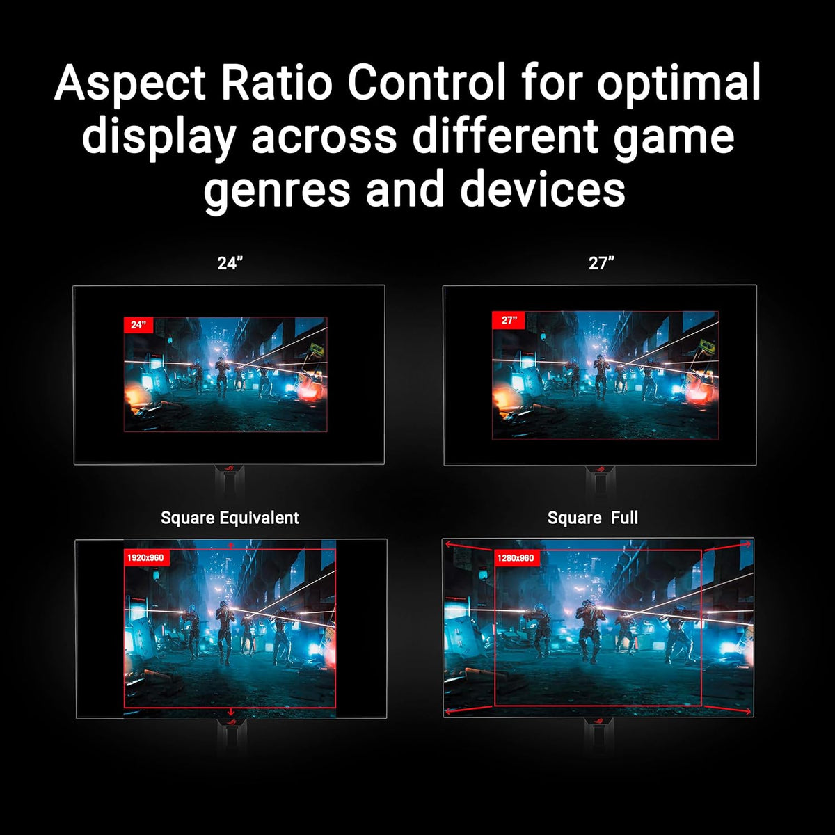 ASUS ROG Strix OLED XG32UCWMG Gaming Monitor, 32-inch 4K TrueBlack Glossy, dual mode, 0.03ms, G-SYNC compatible, custom heatsink, Neo Proximity Sensor - Black — product image 5