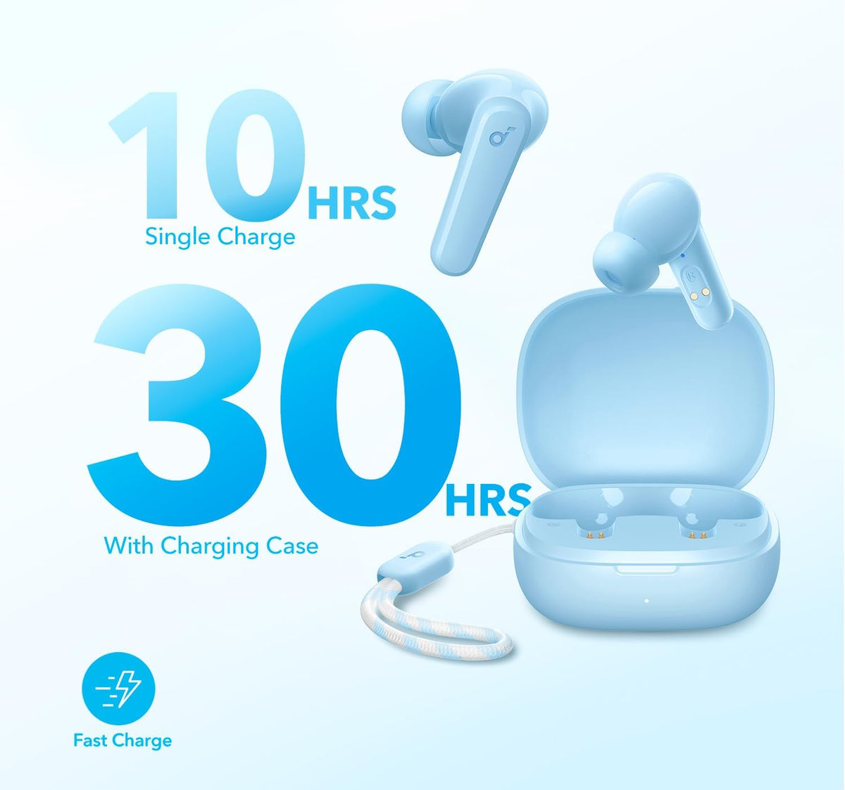 B0D5HSP346 | soundcore by Anker P20i Earbuds, 10mm Drivers, Big Bass, 30H | Green