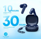 B0BTYDLTM3 | soundcore by Anker P20i Earbuds, 10mm Drivers, Big Bass, 30H | Blue