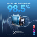 B0BZV4QFP8 | soundcore by Anker Liberty 4 NC Earbuds, 98.5% Noise Reduction | Black | Image 2