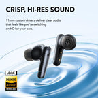 B0BZV4QFP8 | soundcore by Anker Liberty 4 NC Earbuds, 98.5% Noise Reduction | Black | Image 4