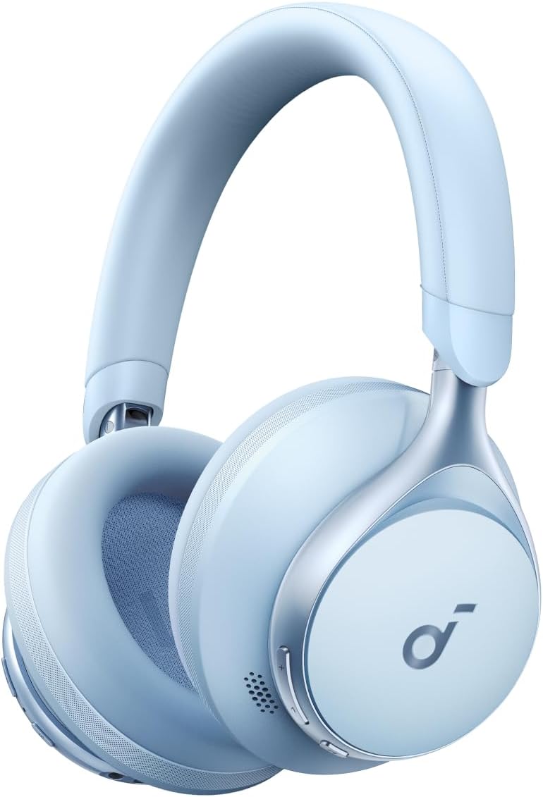 B0C6KKQ7ND | soundcore by Anker Space One Adaptive ANC Headphones, 40H | Blue