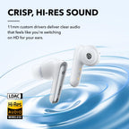 B0CB68F2DK | soundcore wireless earbuds Liberty 4 NC, ANC 98.5% (white) | Default Title | Image 4
