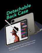 B0D6RLP65K | ESR for iPad Air 11 Inch M4/M3/M2 Case, iPad Air 5th/4th Gen Case | Titanium | Image 20