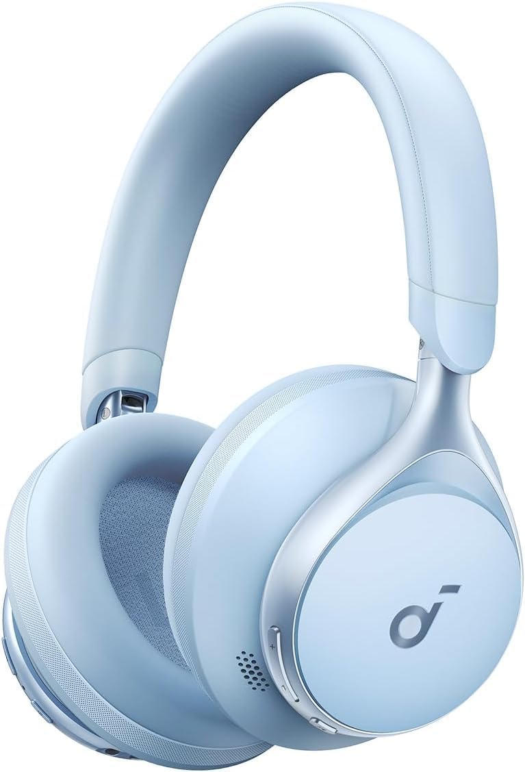 B0CHW9KHDL | Soundcore by Anker Space One: adaptive headphones with ANC, 2x stronger voice reduction, 40h playback with ANC, app support, LDAC wireless sound, comfortable fit (refurbished) | Default Title | Image 1