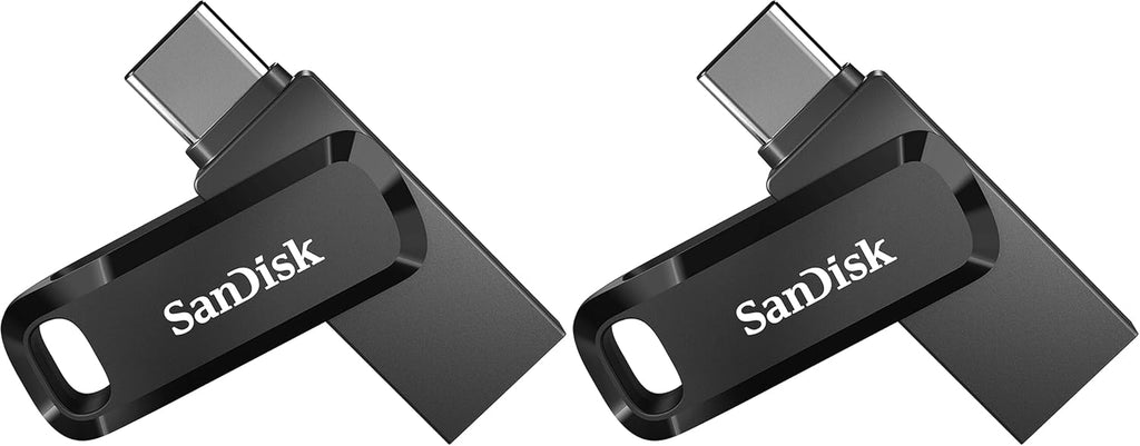 Sandisk 64GB Ultra Dual Drive Go Usb Type-C Flash Drive, Black - Sdddc3-064G-G46 (Pack of 2) — product image 1