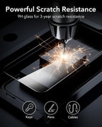 B0CMTNPBFW | ESR 3 Pack for iPhone 16/iPhone 15 Screen Protector, Align Frame | 3 Pack | Image 7