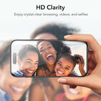 B0CMTPX2TS | ESR 3 Pack for iPhone 15 Pro Privacy Screen Protector, Align Frame | 3 Pack Privacy | Image 7