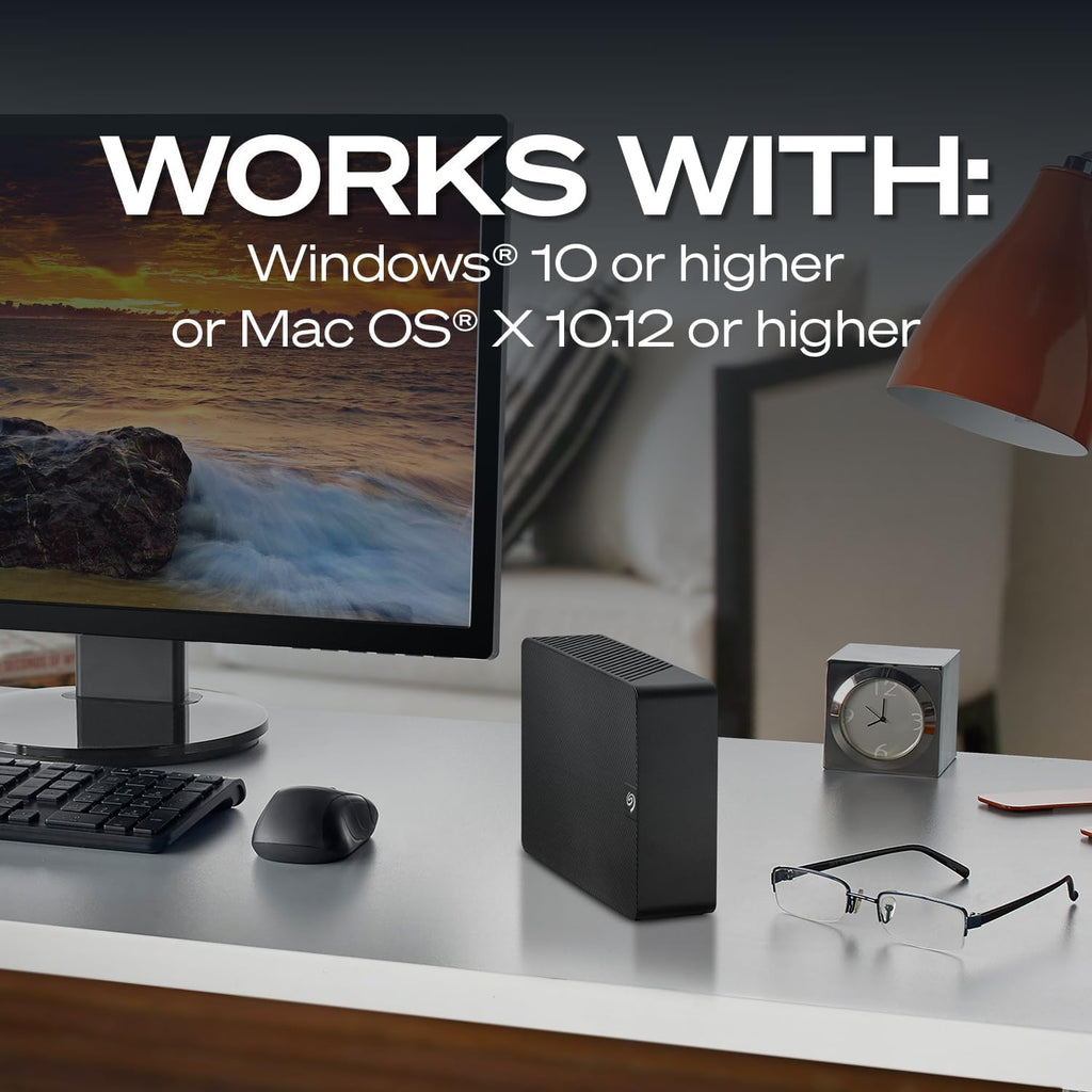 Seagate Expansion Desktop, 24TB, External Hard Drive, USB 3.0 (STKP24000400) — product image 7