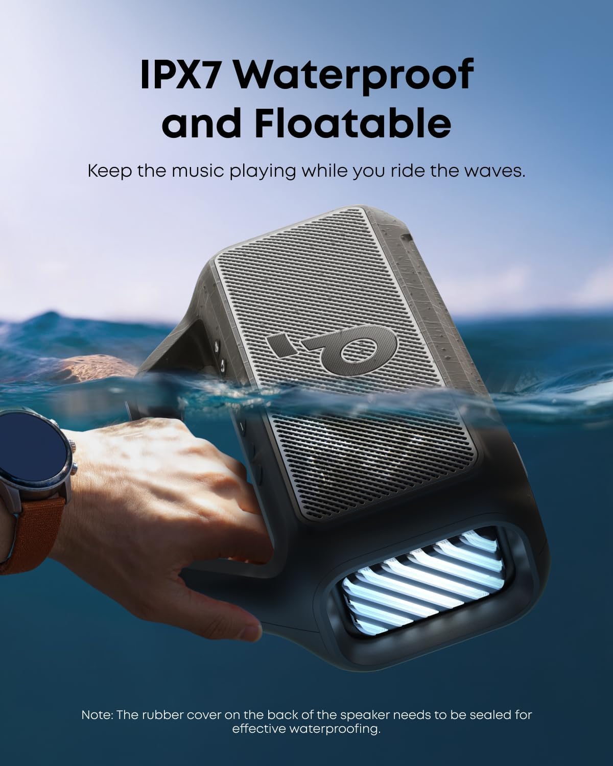 B0CQ53RVTW | soundcore by Anker Boom 2 Speaker, 80W Subwoofer, IPX7, 24H | Black | Image 5