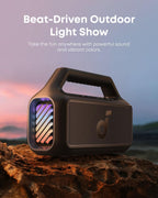 B0CQ53RVTW | soundcore by Anker Boom 2 Speaker, 80W Subwoofer, IPX7, 24H | Black | Image 4
