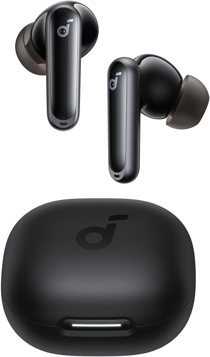 B0CQXG17RL | soundcore by Anker P40i ANC Earbuds, 60H, Heavy Bass | Black | Image 1