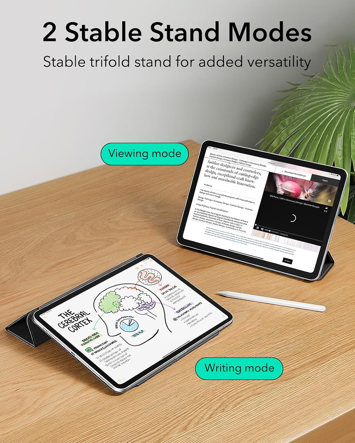 B0CRHKJYVX | ESR for iPad Pro 13 Inch Case (M5/M4), Rebound Series | Black | Image 7