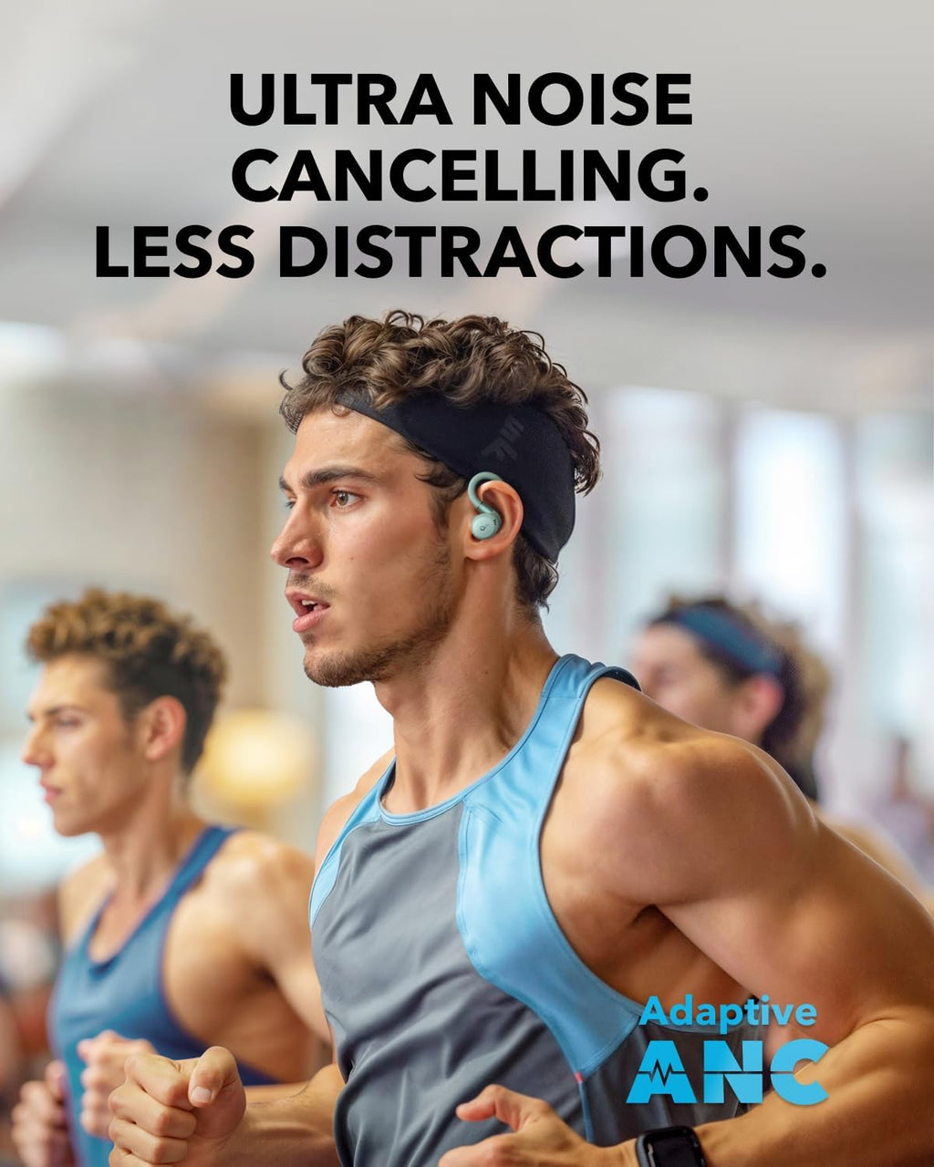 B0CRT1VB6F | soundcore by Anker Sport X20 Workout Earbuds, IP68, ANC, 48H | Green | Image 14