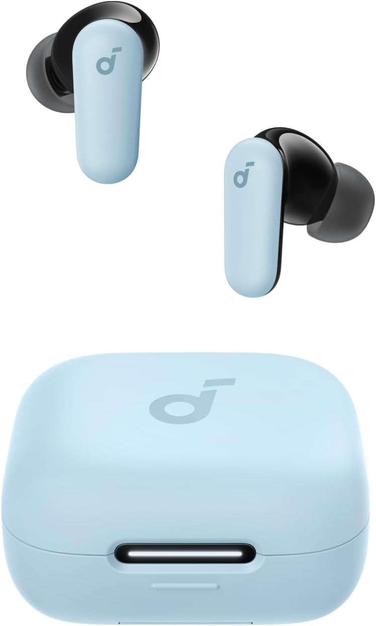 B0CRTPF7CZ | soundcore by Anker P30i ANC Earbuds, 45H Playtime, Powerful Bass | Blue | Image 1
