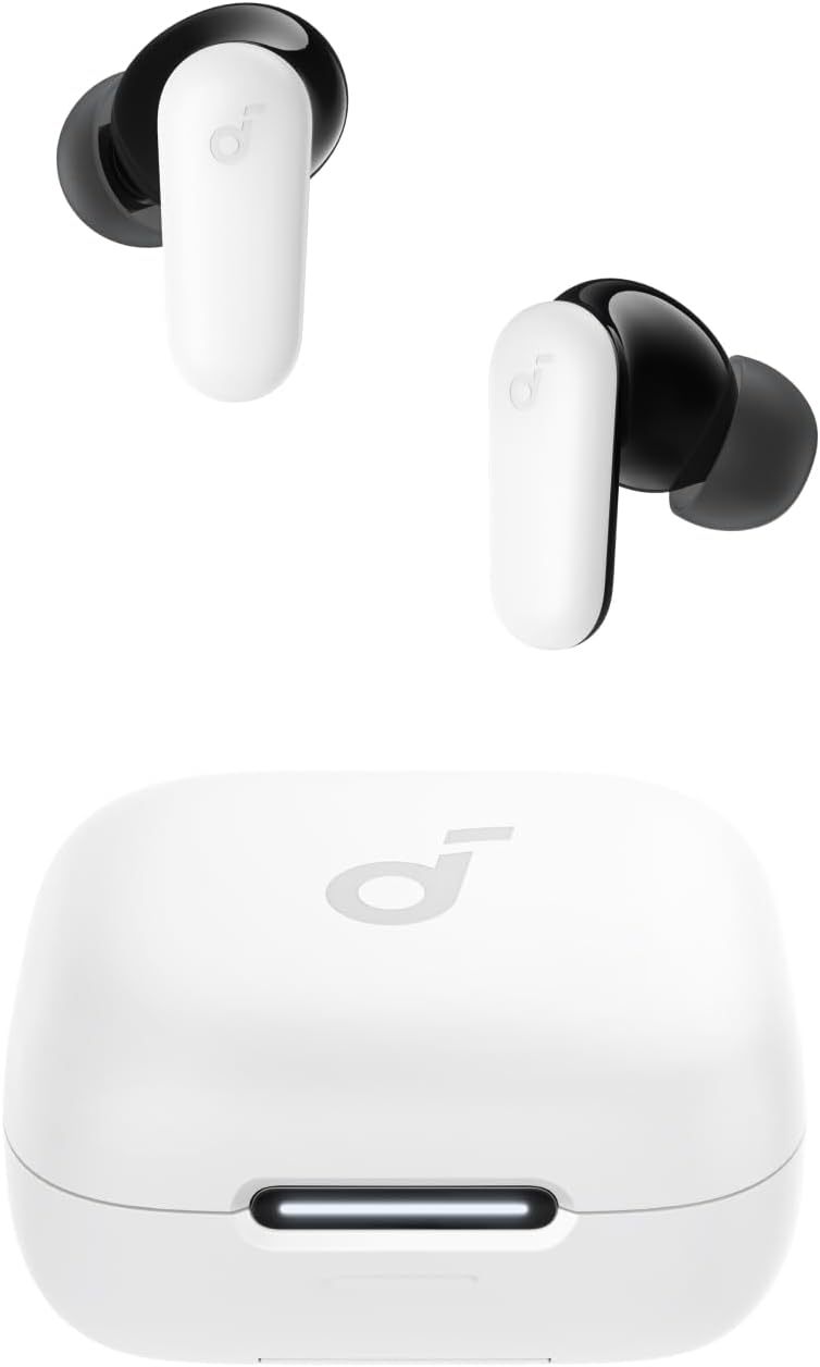 B0CRTN7C8C | soundcore by Anker P30i ANC Earbuds, 45H Playtime, Powerful Bass | White | Image 31