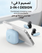 B0CRTPF7CZ | soundcore by Anker P30i ANC Earbuds, 45H Playtime, Powerful Bass | Blue | Image 6