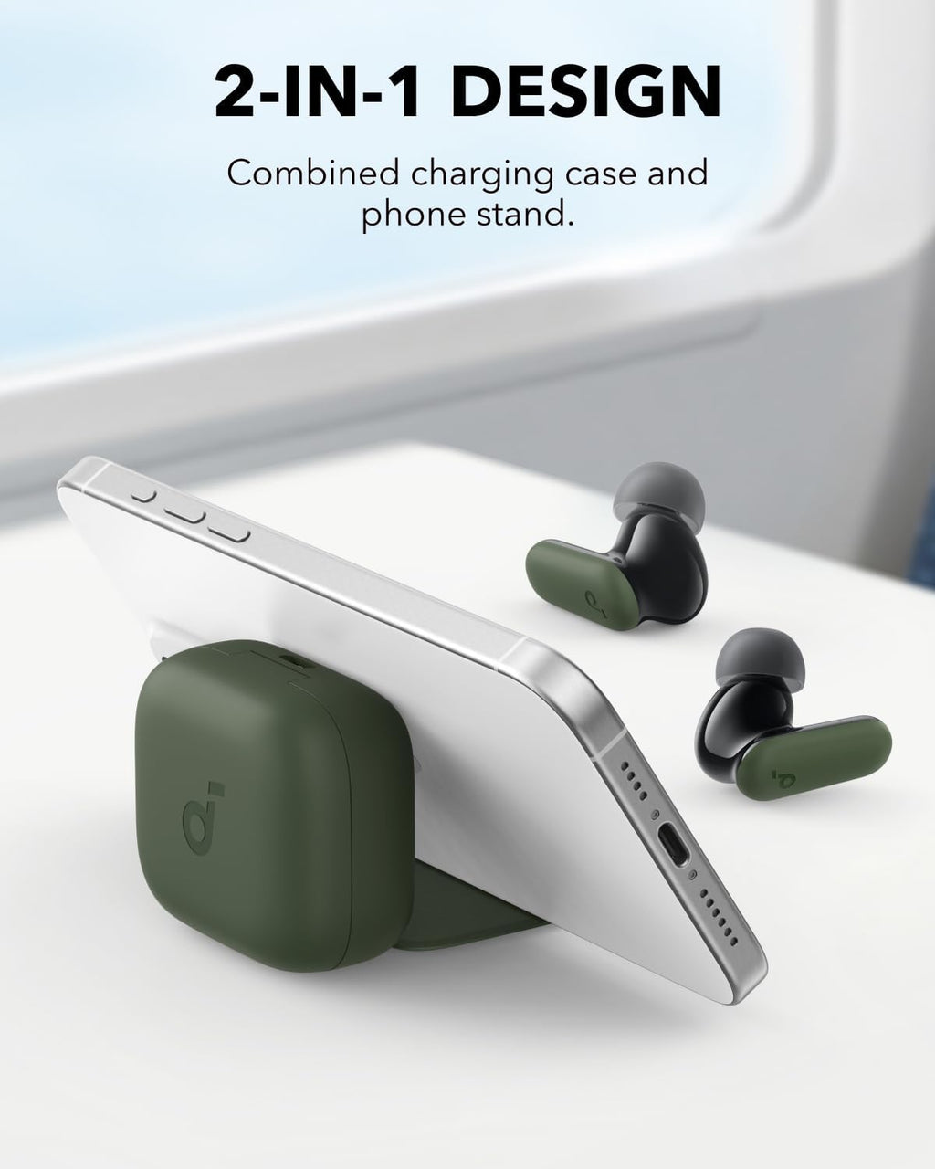 B0CRTR3PMF | soundcore by Anker P30i ANC Earbuds, 45H Playtime, Powerful Bass | Green | Image 15