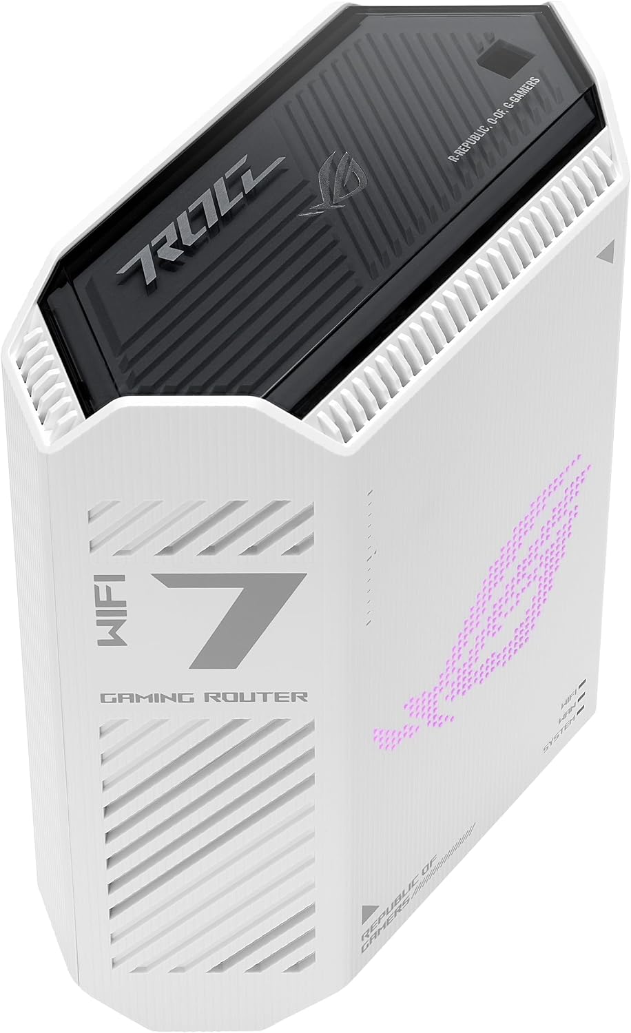 ASUS GS-BE7200 Dual-Band WiFi 7 Router, up to 7200Mbps, 4096-QAM, 2 Gaming Ports, Enhanced 5GHz Antennas, Smart Home Master, AiProtection & Full VPN Features, White — product image 3