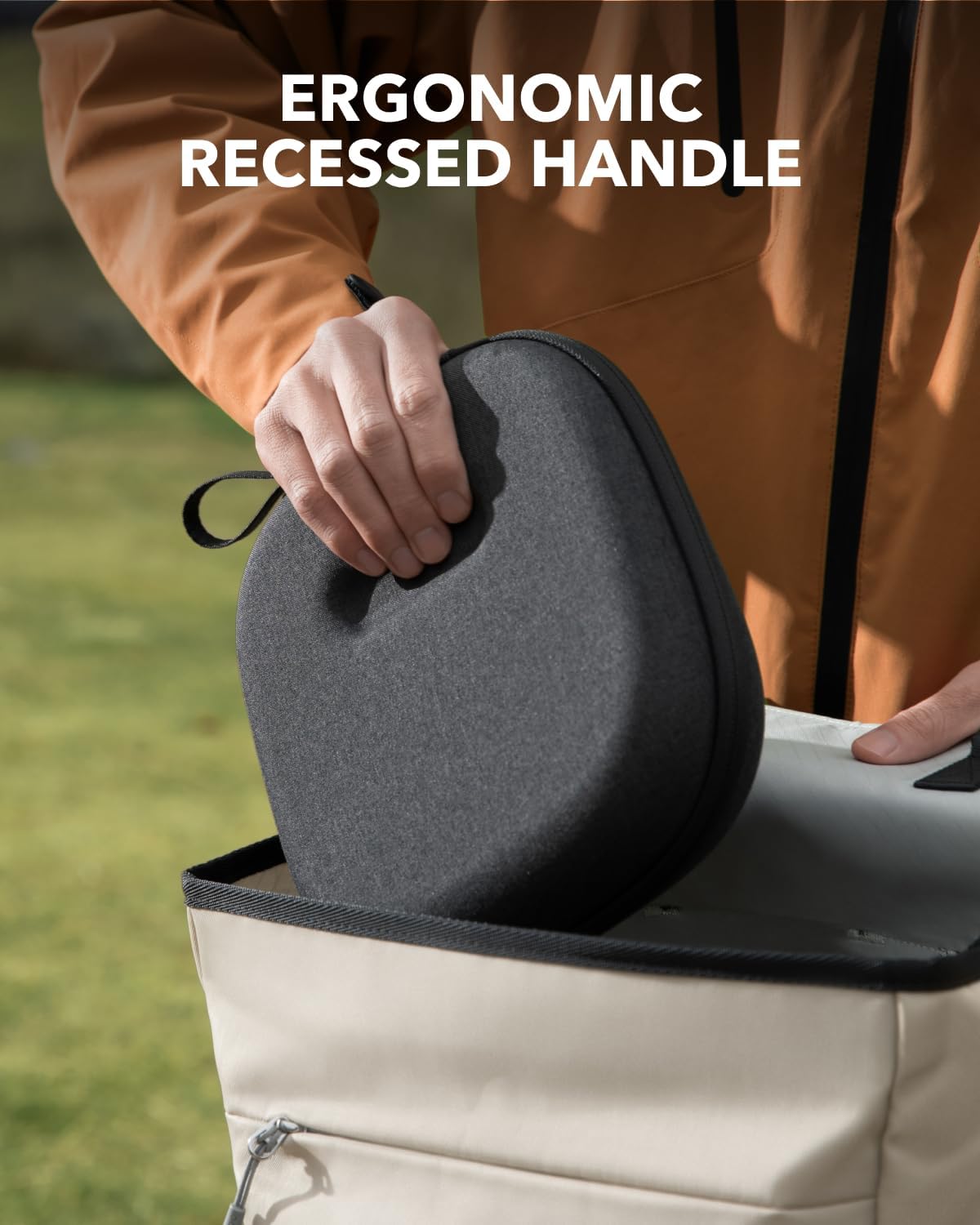 B0CTH919MX | Case for Soundcore by Anker Headphones, Headphone Case | black / black | Image 5