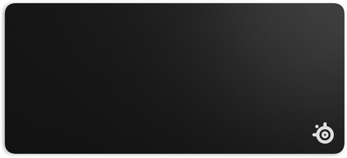 SteelSeries QcK Gaming Mouse Pad - XXL Cloth - Peak Tracking and Stability - Esports Mousepad - Never-Slip - Full Desk Coverage - Black — product image 1