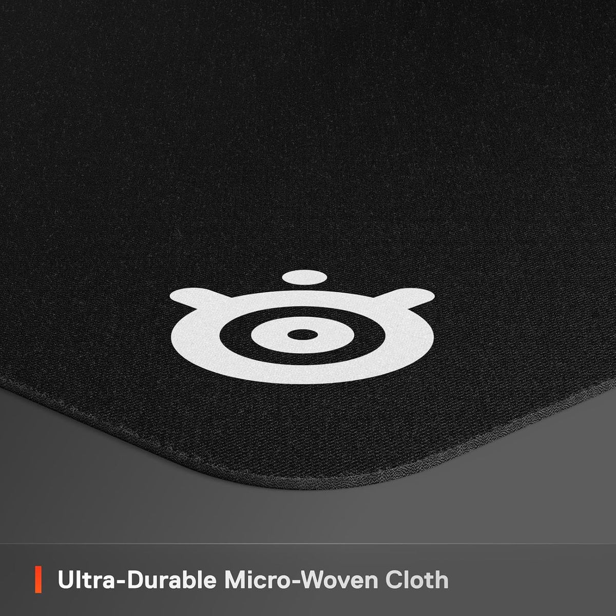 SteelSeries QcK Gaming Mouse Pad - XXL Cloth - Peak Tracking and Stability - Esports Mousepad - Never-Slip - Full Desk Coverage - Black — product image 3