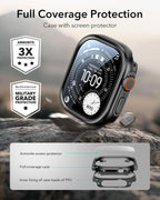 B0D14KWMTL | ESR for Apple Watch Ultra 4 (2026)/3/2/Ultra Case with Screen Protector | Black | Image 4