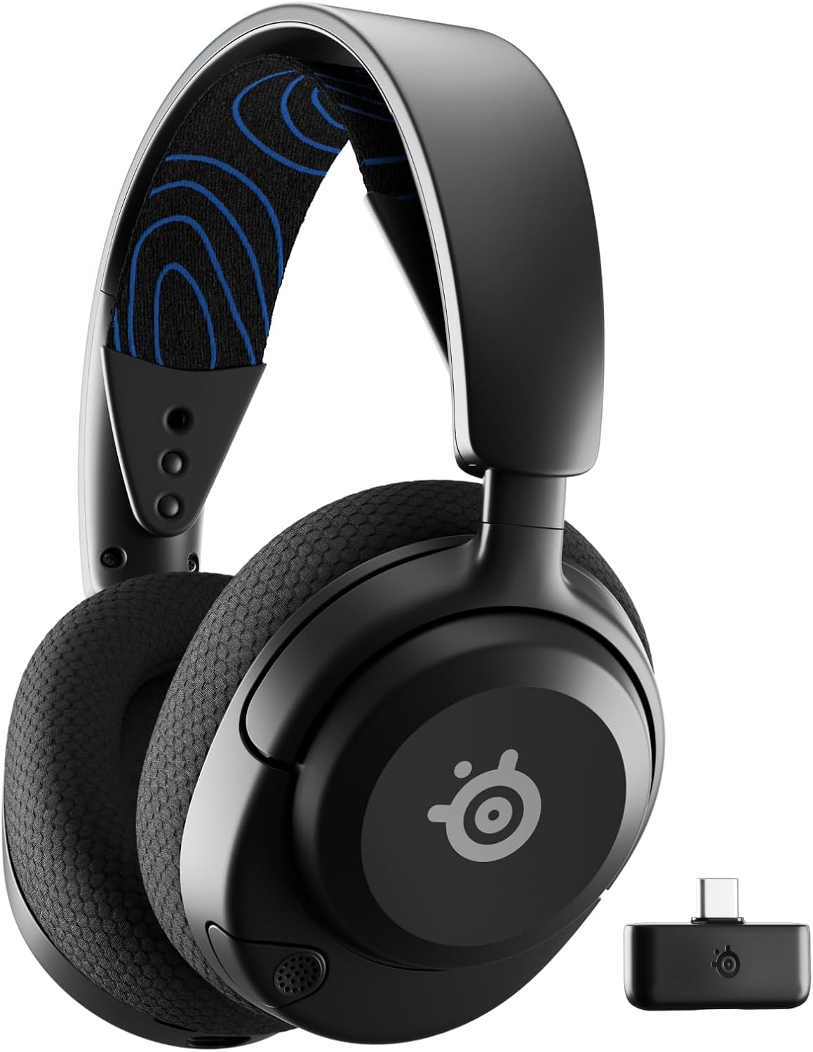 SteelSeries Arctis Nova 5P Wireless - PS5 Gaming Headset - 100+ Audio Presets via App - Neodymium Magnetic Drivers - 60H Battery - 2.4GHz / BT - ClearCast Gen2.X Mic - Supports PS4, PC, Switch, Mobile — product image 1