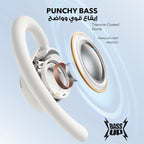 B0D319J6T2 | soundcore by Anker V20i Open-Ear Headphones, 36H, IP55 | White | Image 11