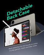 B0D62XWHMH | ESR for iPad Pro 11 Inch Case (4th/3rd/2nd/1st Gen), Titanium | Titanium Metallic | Image 7