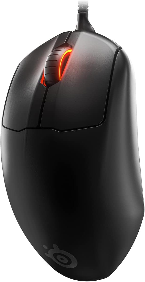 SteelSeries Wired Gaming Mouse, Prime + Prestige OM Switch, Equipped with TrueMove Pro+, Built-in OLED Display, Black — product image 1