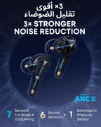 B0DBHPZLCC | soundcore by Anker Liberty 4 Pro ANC Earbuds, 7-Sensor ANC | Black | Image 3
