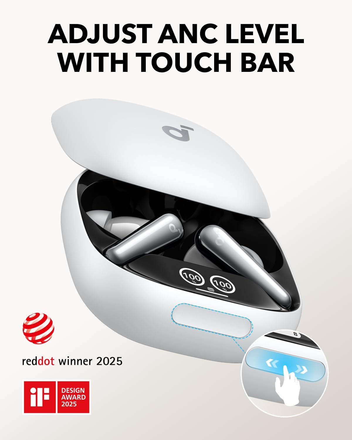 B0DBHRPMYG | Anker soundcore Liberty 4 Pro white | White | Image 2