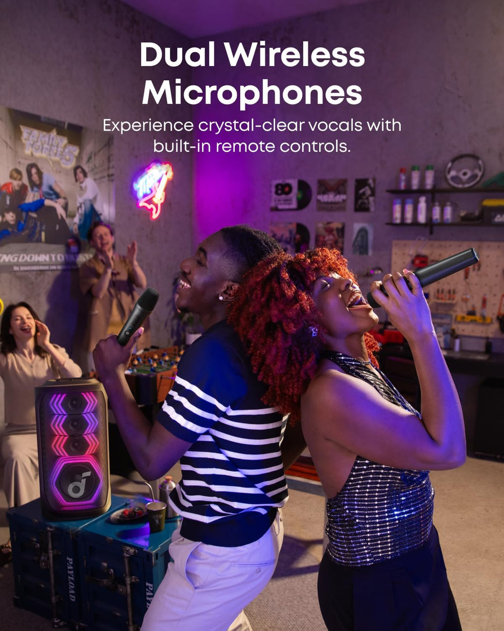 B0DCJV2PVW | Soundcore Rave 3S AI Party Speaker by Anker, AI Vocal Removal, 200W Sound | Default Title | Image 2