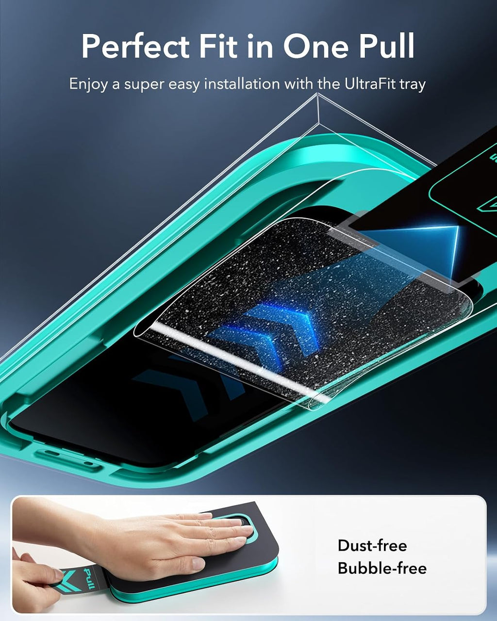 B0DD7MBLXP | ESR 3 pieces for iPhone 17e/16e/14/13/13 Pro for tempered glass, armorite | 3 Items | Image 3