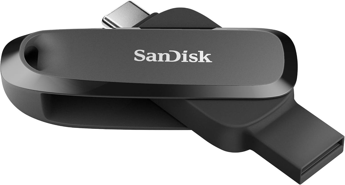 SanDisk Phone Drive 128 GB, 2-in-1 Phone Storage, (for Android Smartphones and Tablets, Mac and Computer, USB Type-C and USB Type-A Port) Automatic Backup, Black — product image 3