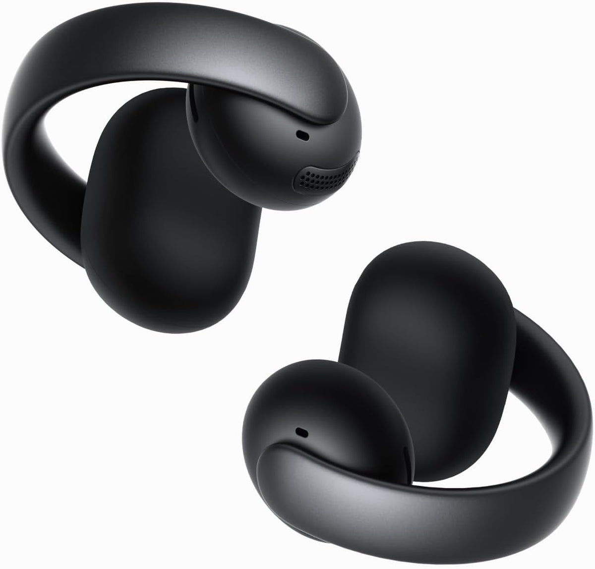 B0DLGCHL8M | Soundcore AeroClip by Anker, Open-Ear Earbuds, Clip-On Headphones, Adaptive Comfort, Clear Calls with 4 Mics and AI, Stable Fit, 12mm Drivers for Powerful Bass, Hi-Res, Open-Ring Design | Black | Image 1