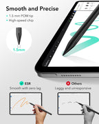 B0DM5Z2WXD | ESR Geo Digital iPad Pencil for iPad 2018-2026, Find My, Easy Shortcuts | Black | Image 23
