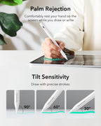 B0DM5ZLR2S | ESR Geo Digital iPad Pencil for iPad 2018-2026, Find My, Easy Shortcuts | White | Image 7