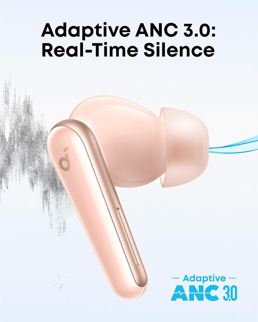 B0DT1CZVLG | soundcore by Anker Liberty 5 ANC Earbuds, 2x Voice Reduction | Pink | Image 24