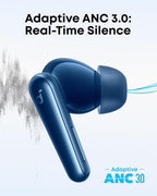 B0DT4F8JWQ | soundcore by Anker Liberty 5 ANC Earbuds, 2x Voice Reduction | Blue | Image 10