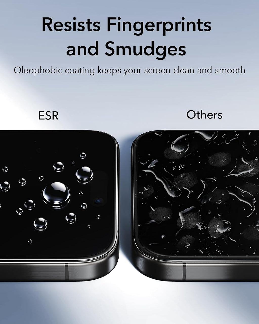 B0DTY33RST | ESR 3 Pack for iPhone 15 Pro Screen Protector, Classic | 3 Pack | Image 6
