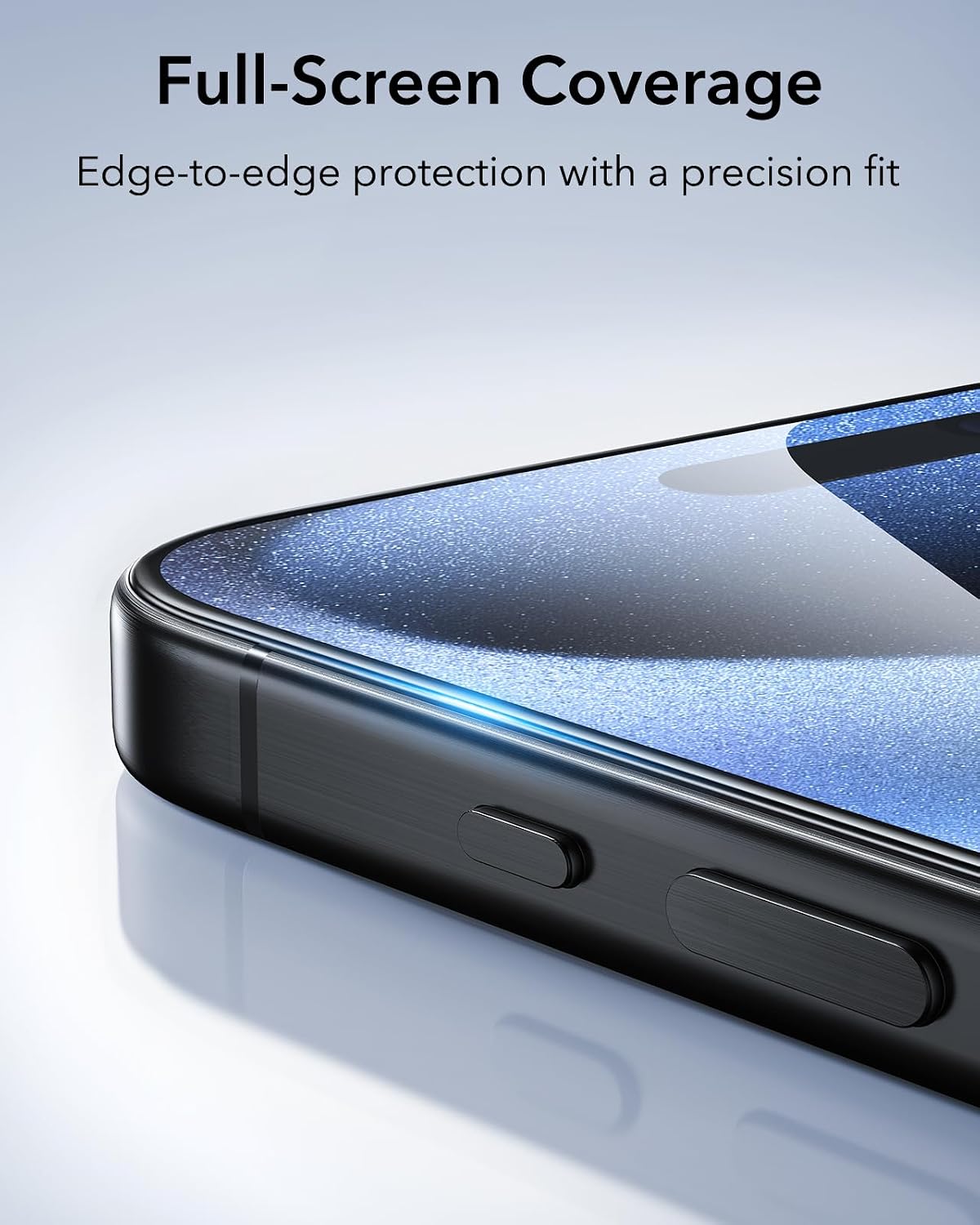 B0DTY33RST | ESR 3 Pack for iPhone 15 Pro Screen Protector, Classic | 3 Pack | Image 7