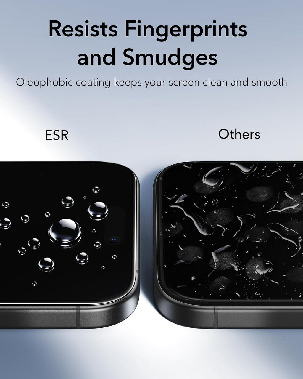B0DTY379KC | ESR 3 Pack for iPhone 17/iPhone 16 Pro Screen Protector, Classic | 3 Pack | Image 6