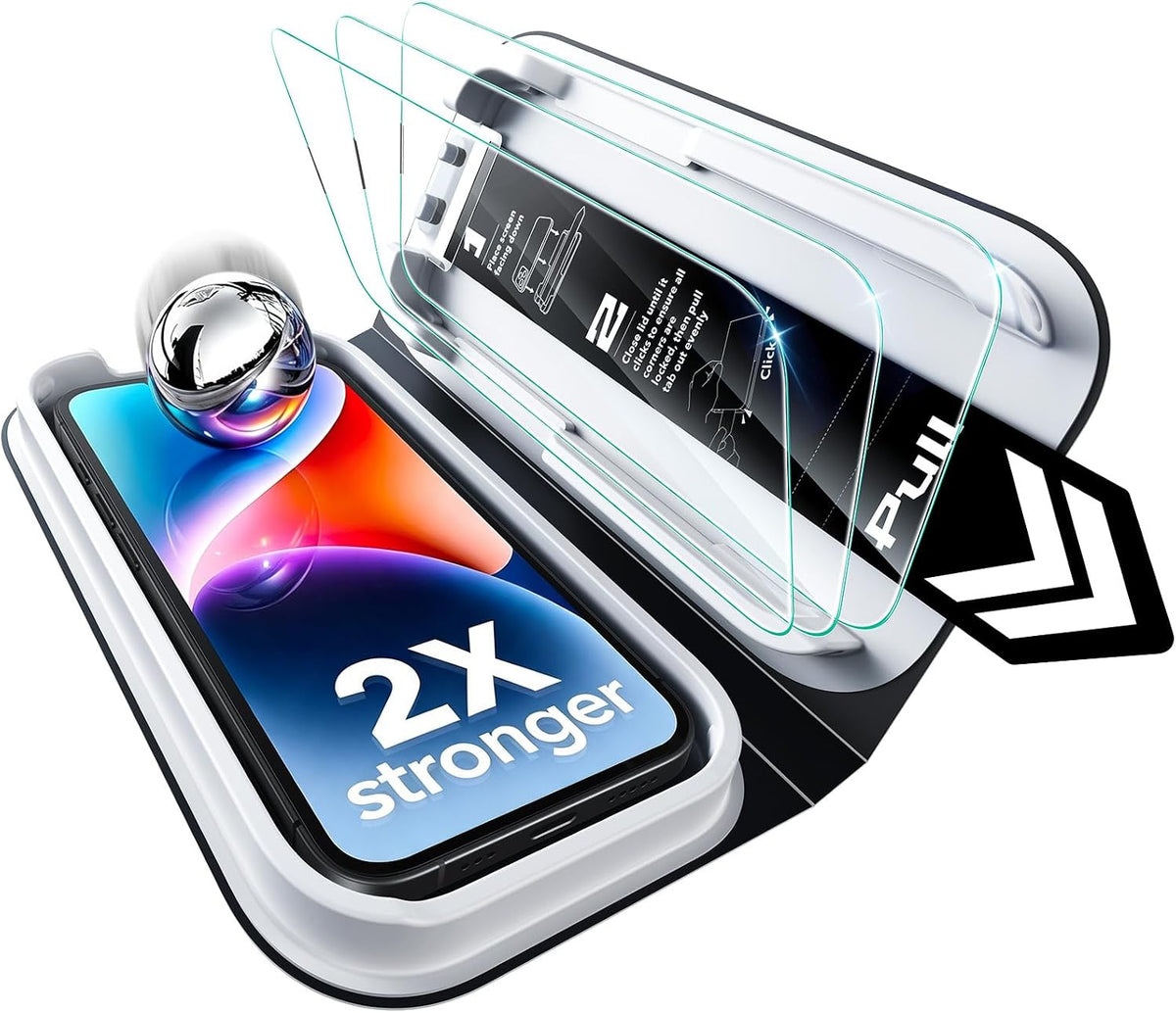 B0DTYNTJTJ | ESR 3 Pack for iPhone 14 Plus/13 Pro Max Screen Protector, Classic | iPhone 14 Plus/13 Pro Max / 3 Stück | Image 1
