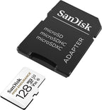 Sandisk 128Gb High Endurance Video Microsdxc Card With Adapter For Dash Cam And Home Monitoring Systems - C10, U3, V30, 4K Uhd, Micro Sd Card - Sdsqqnr-128G-Gn6Ia… (Pack of 2) — product image 4