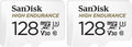 Sandisk 128Gb High Endurance Video Microsdxc Card With Adapter For Dash Cam And Home Monitoring Systems - C10, U3, V30, 4K Uhd, Micro Sd Card - Sdsqqnr-128G-Gn6Ia… (Pack of 2) — product image 1