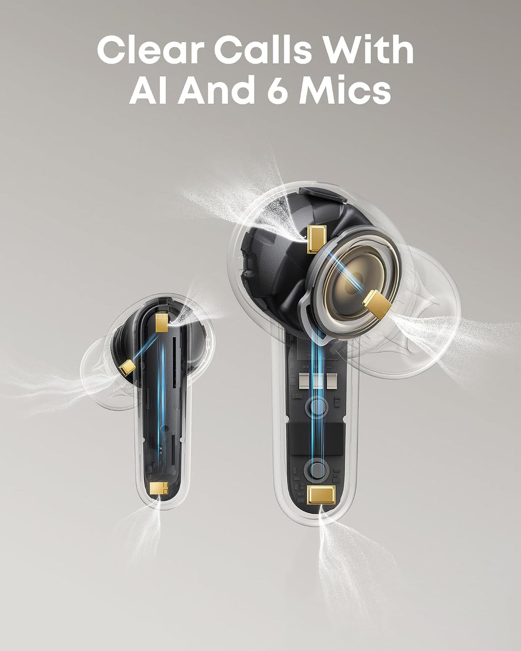 B0F2B7N2NM | soundcore by Anker P41i ANC Earbuds, Built-in Phone Charger, 192H | Black | Image 6