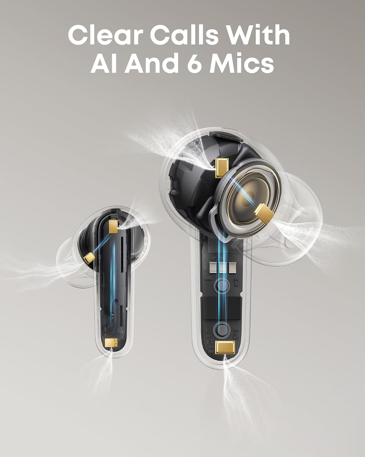 B0F2B7N2NM | soundcore by Anker P41i ANC Earbuds, Built-in Phone Charger, 192H | Black | Image 6